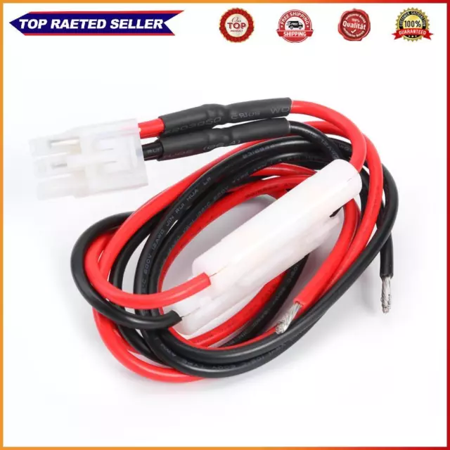 1m Short Wave 30A Fuse Power Supply Cable Cord Wire for Yaesu FT-857D/897D Radio