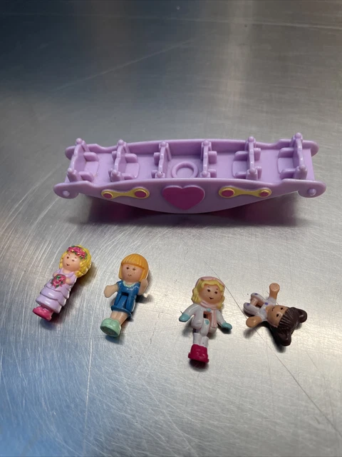 1993 Polly Pocket Teeter Totter Pals Bluebird 3.5 Figures