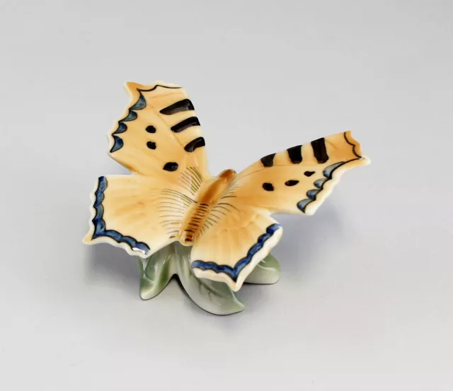 9942492 Porcelana Mariposa "Pequeño Fuchs "Wagner & Apel 6x5x4cm