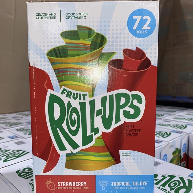 FRUIT ROLLUPS VARIETY Pack, 72 ct. 23.99 PicClick