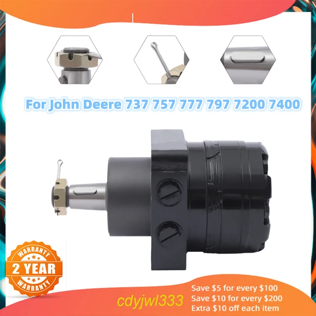 HYDRAULIC DRIVE WHEEL Motor TCA17739 For John Deere 737 757 777 797