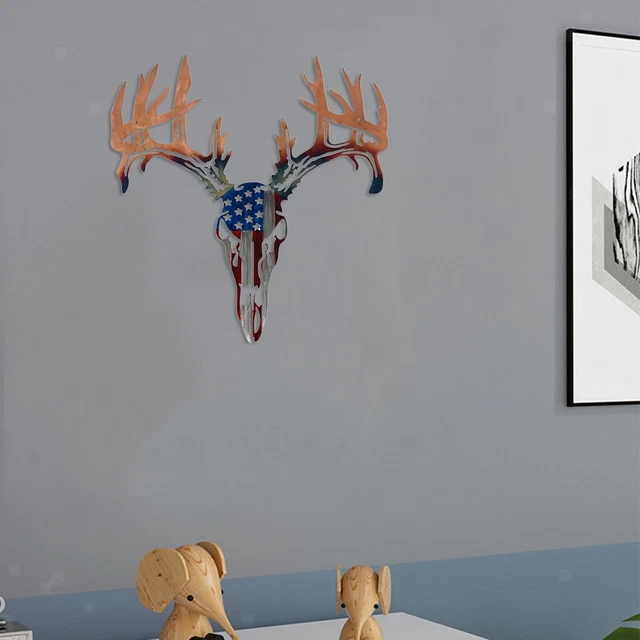 Metall Wand Kunst Wohnkultur Wand Hängen Ornament Skulptur   Bar Handwerk