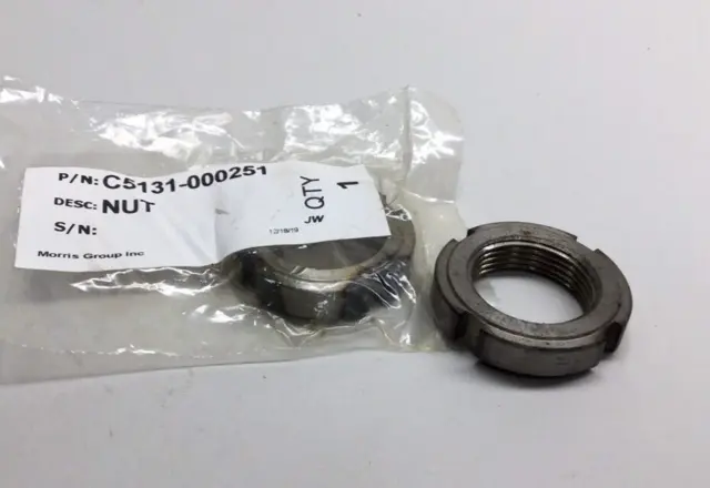 Morris Group C5131-000251 Nut Slotted Ring (Pack of 2)