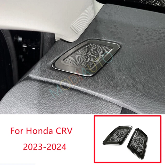 FOR HONDA CRV CRV 20232024 Dashboard Speaker Cover Trim Black