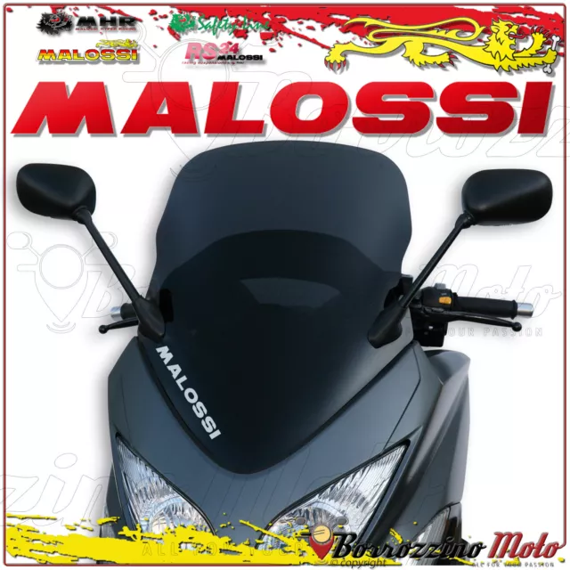 MALOSSI 4514760 CUPOLINO SPORT FUMÉ SCURO YAMAHA T MAX 500 ie 4T LC 2009