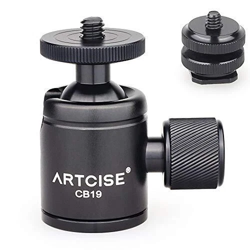 Mini Ball Head  CB19 CNC Machining Tripod Ball Head Portable Small Aluminum