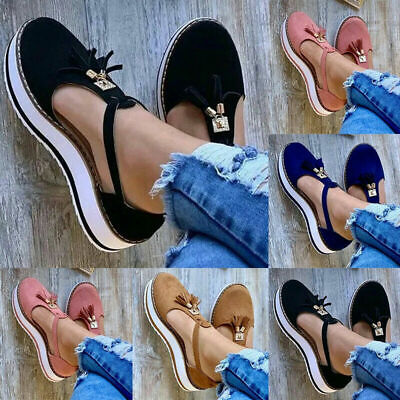 Sunnywill Chaussures Femme Flats Cuir Chaussures Casual Sandales Trou Dames Pois Rondes Chaussures 