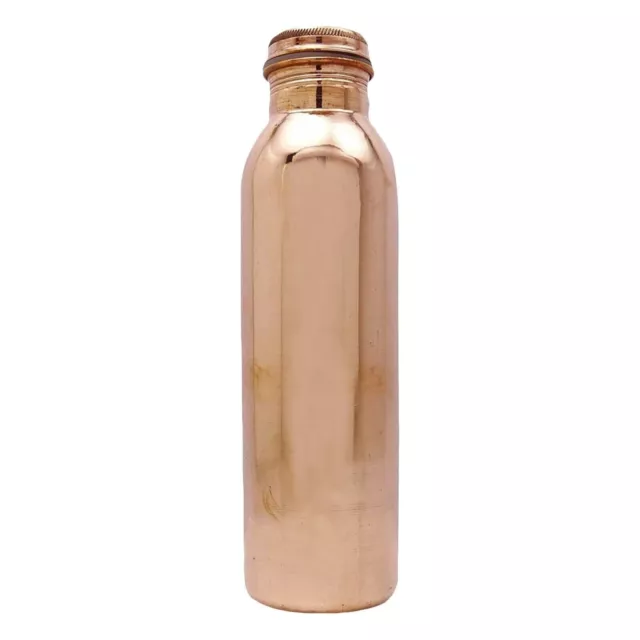 100% Pure Copper Water Bottle For Ayurveda Health Benefits Leak Proof 950ML