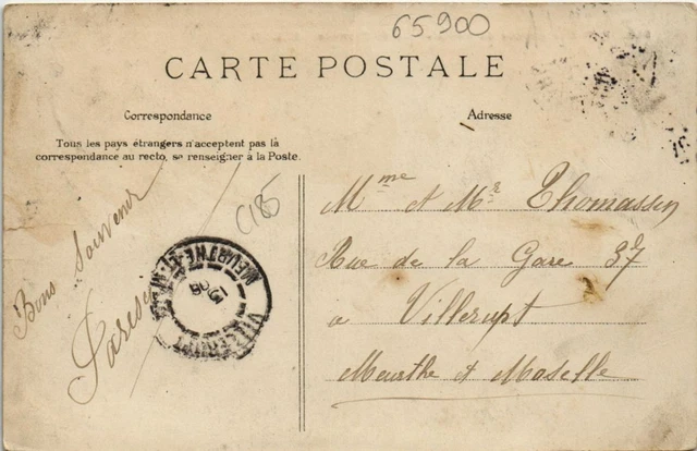 CPA PARIS 15th Avenue du Maine and rue de l'Arrival (65900) 2