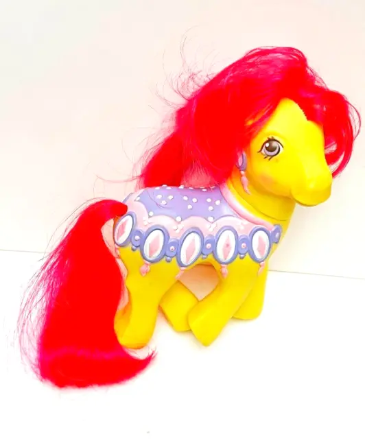 DIAMOND DREAMS Merry Go Round De Colección My Little Pony G1 Hasbro 1989 Amarillo MLP
