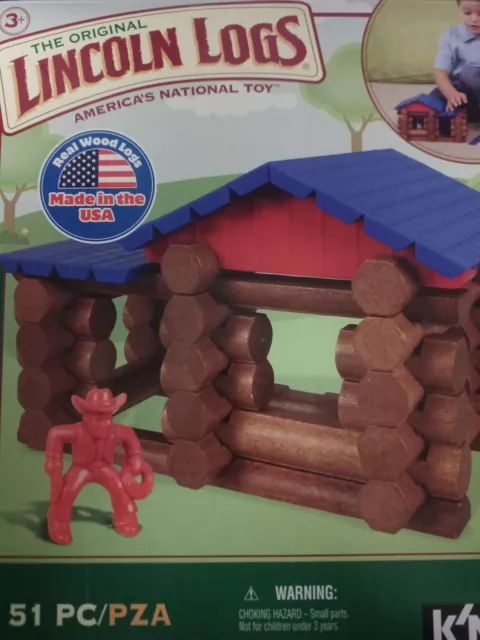 The Original Lincoln Logs - Forge Mill Log Cabin