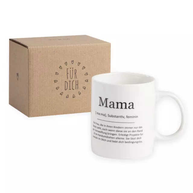 Kaffeetasse Mama Tasse Geschenk Geschenkidee Geburtstag Weihnachten Muttertag
