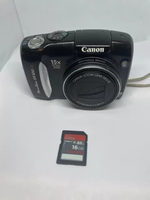 Canon PowerShot SX120 IS Digital Camera