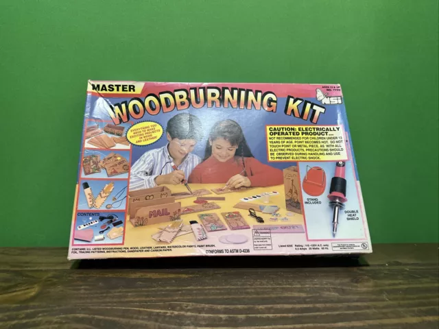 Wood Burning Kit-Vintage Master Wood Burning Kit