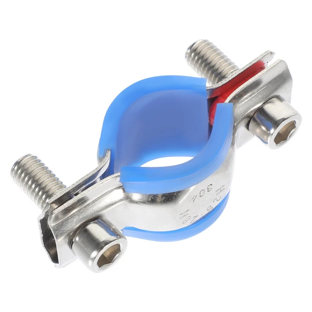 VALICLUD 2-tlg. Rohrschellen-Set - Aluminium Klemmen Für Rollstühle Und Gehhilfen