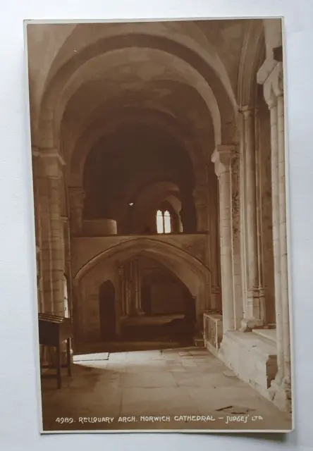 Unposted Judges Ltd Postcard - Reliquary Arch, Norwich Cathedral #B