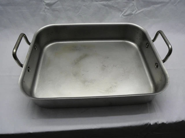 MAUVIEL 1830 Bratreine, Bräter, 40x30 cm, Mehrschicht-Gastro-Qualität, Induktion