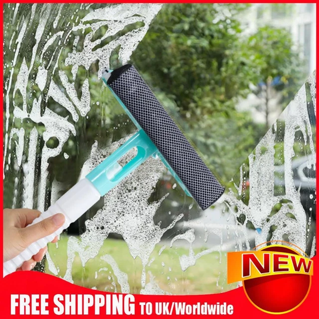 3 In 1 Window Cleaning Brush Hangable for Household Cleaning Tool (Green)