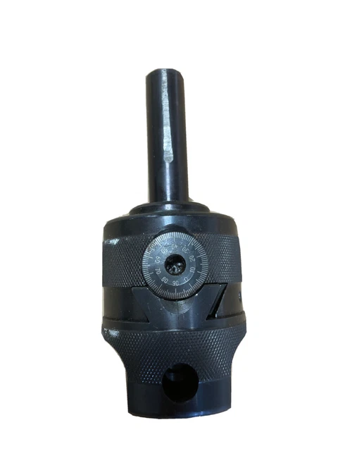 APT 2-1/2" Body Diam, Manual Offset Boring Head 4" Bore Diam, 1/2" Bar Hole Diam