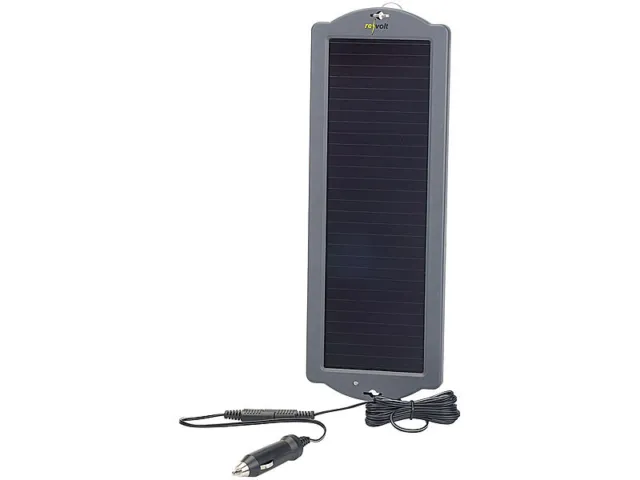 Chargeur de maintien solaire pour batterie de voiture 12 V 1,5 W - Revolt