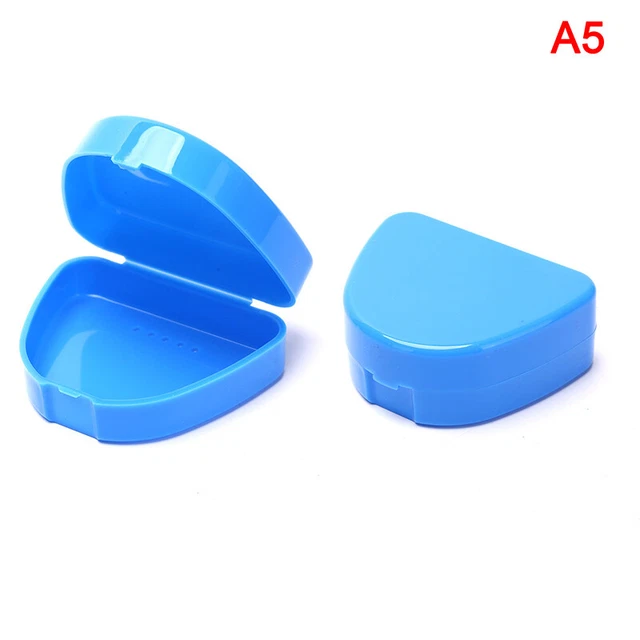 1pcs Boîte de bain dentaire fausses dents orthodontique Case dentaire