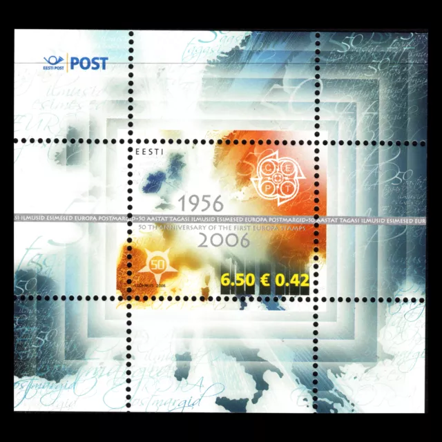 Estonia 2006 -  50th Anniversary of the First EUROPA Stamps - Sc 529 MNH