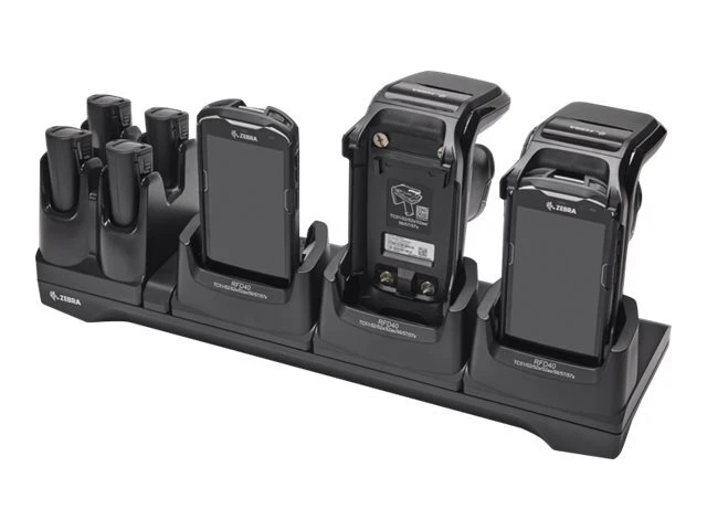 Zebra Handheld charging cradle output connectors: 4 CR40-3S4T-TC5-M-01