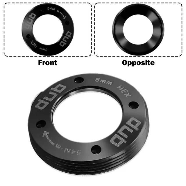 Vis à Manivelle Aluminium 7075 M20x1 - Compatible Shimano Hollowtech II (Deore, XT, Ultegra...) - Pour Réglage Jeu Axial