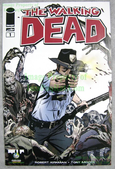 THE WALKING DEAD #1 2013 Portland Comic Con Wizard World Variant Michael Golden