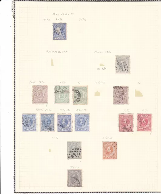 Netherlands Page of Classics Perforation Study