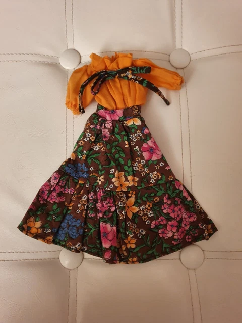Tenue De Présentation Vintage Cathie Cathy Bella Pour Fille, Années 1970