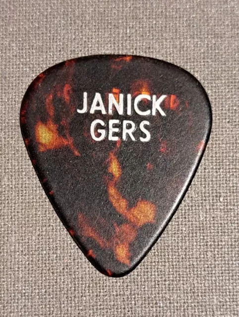 Iron Maiden Janick Gers" Maiden England Tour" Europe 2013 Guitar Pick 2