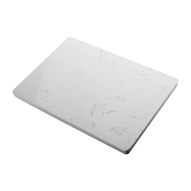 Marble Worktop Saver Food Chopping Board Placemat Rectangular Polished 35x25cm