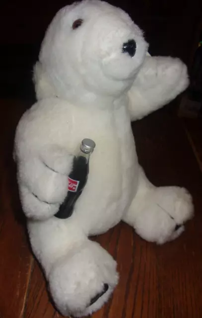 COCA - COLA BRAND PLUSH COLLECTION BEAR FROM 1993 by Play-by-Play Novelties