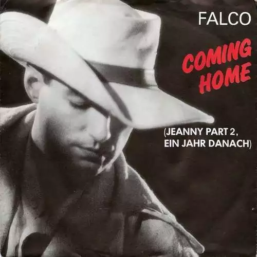 Falco Coming Home Jeanny Part 2, Ein Jahr 7" Single Vinyl Schallplatte 74338
