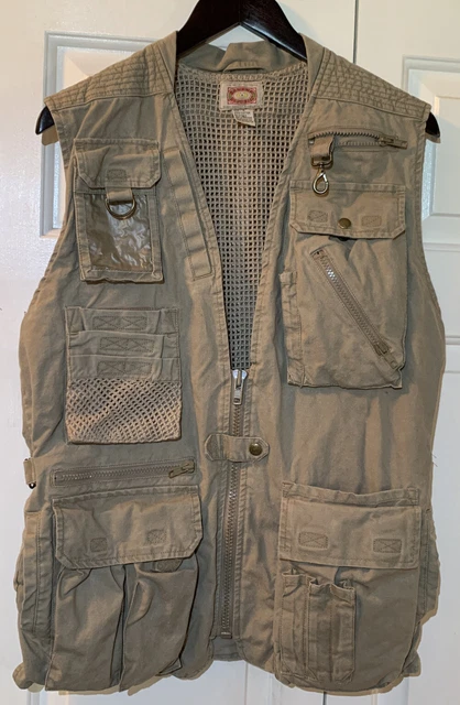 Banana Republic Travel Photography Safari Travel Fishing Vest Hiking Vintage S