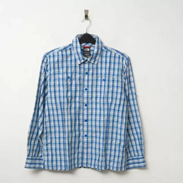 The North Face Uomo M Camicia Casual Manica Lunga Quadri Tartan con Bottoni Top