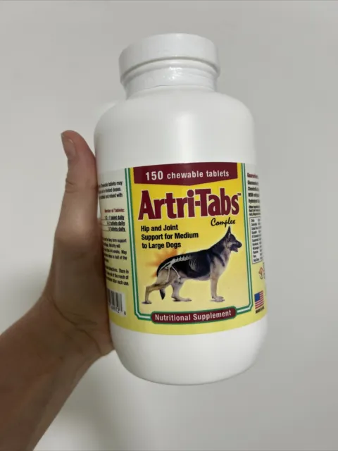 ArtriTabs Complex 150 Chewables Hip and Joint Support for Medium to Large Dogs