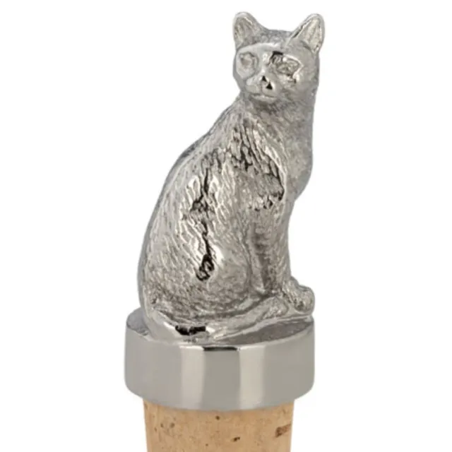 Flaschenkorken Katze Kork Zierkorken Flaschenverschluss für Wein Sekt Geschenk 2