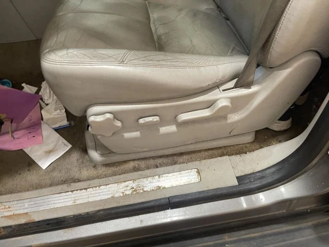 Driver Front Seat Bucket-bench Electric Leather Fits 08 AVALANCHE 1500 841391