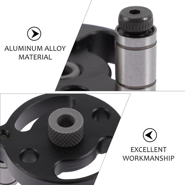 Self Centering Drill Bit Tool Step Drill Bits Dowling Jig Cone Drilling Set 2