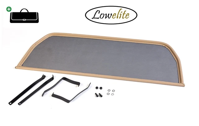 Parabrezza Alfa Romeo Spider 105 115 (1964-1994) Deflettore Cabrio Beige+Borsa
