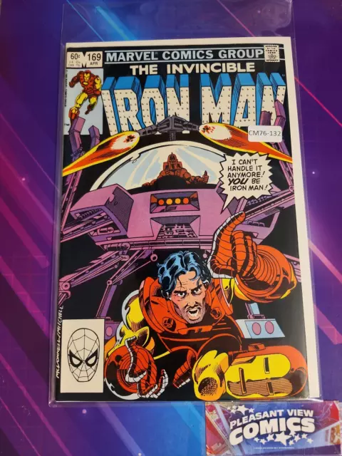 Iron Man #169 Vol. 1 High Grade 1St App Marvel Comic Book Cm76-132