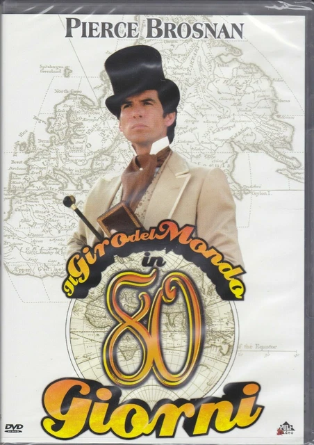 Coffret 2 Dvd LE TOUR DU MONDE EN 80 JOURS avec Pierce Brosnan nouveauté 1989