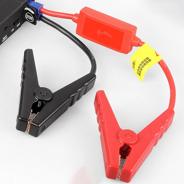 CAR JUMP STARTER Connector Emergency Lead Cable Battery Alligator Clamp