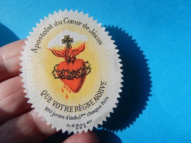 Écusson Sacré-Cœur De Jésus & Cœur Immaculé De Marie – Patch Thermocollant 10,2 Cm, Symbole Chrétien Catholique Pour Veste, Sac, Cadeau Foi