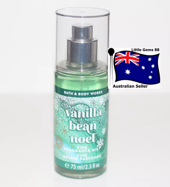 BATH & BODY WORKS * Vanilla Bean Noel * BODY MIST SPRAY 75ML TRAVEL SIZE