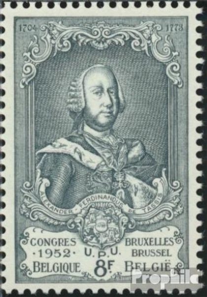 Briefmarken Belgien 1952 Mi 937 gestempelt