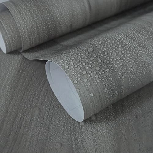 Papel pintado de contacto de grano de madera para pelado y palo.