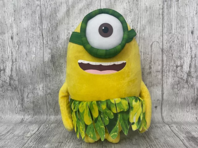 Official Despicable Me 3 Minions - Hula Girl Stuart Genuine Plush Toy 11”